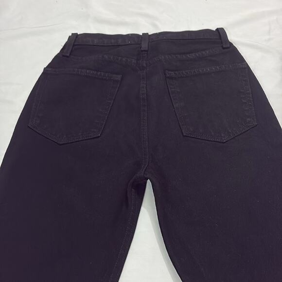 Reformation Womens 26 Black Stevie Ultra High Rise Jeans Closet Staple Casual - Picture 3 of 9